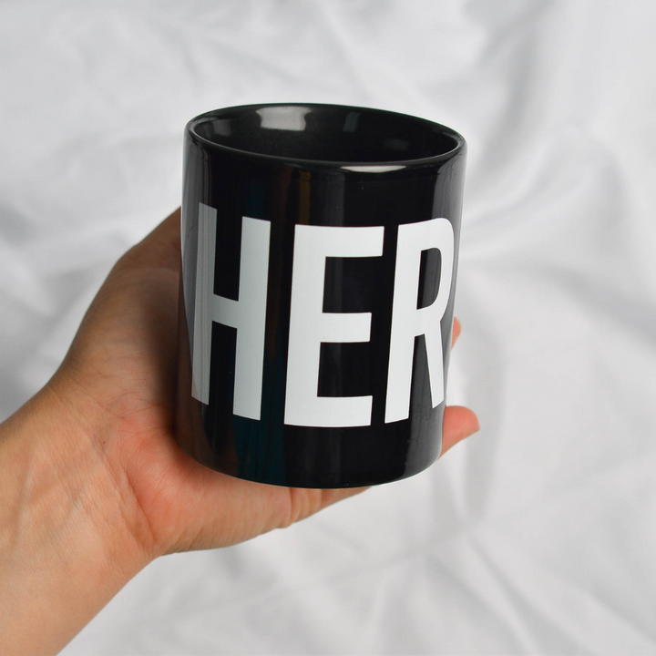 HER Black Mug