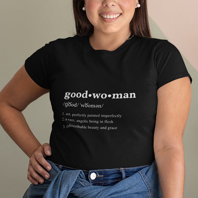 Good Woman Short Sleeve Crew Neck T-Shirt