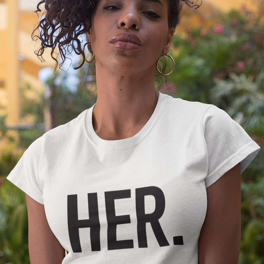 HER. Unisex Short Sleeve Crew Neck T-Shirt