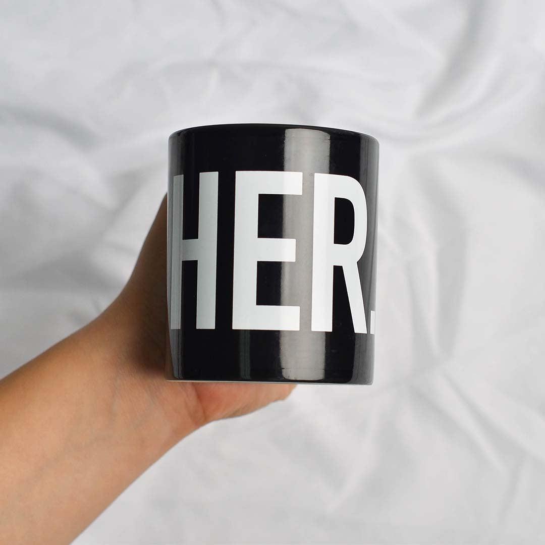 HER Black Mug