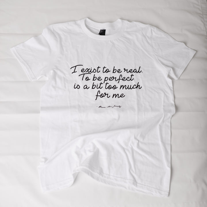 Exist To Be Real Women's Short Sleeve Crew Neck T-Shirt