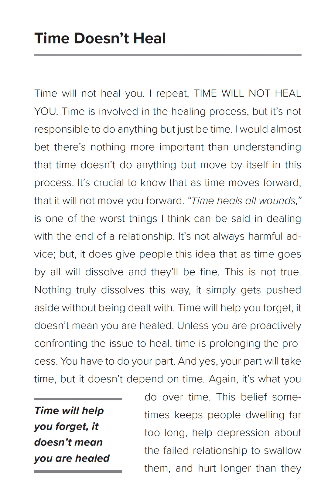 Really Moving On: Healthy Ways To Let Go & Find Closure (eBook)