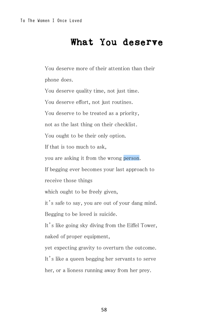 To The Women I Once Loved (eBook)