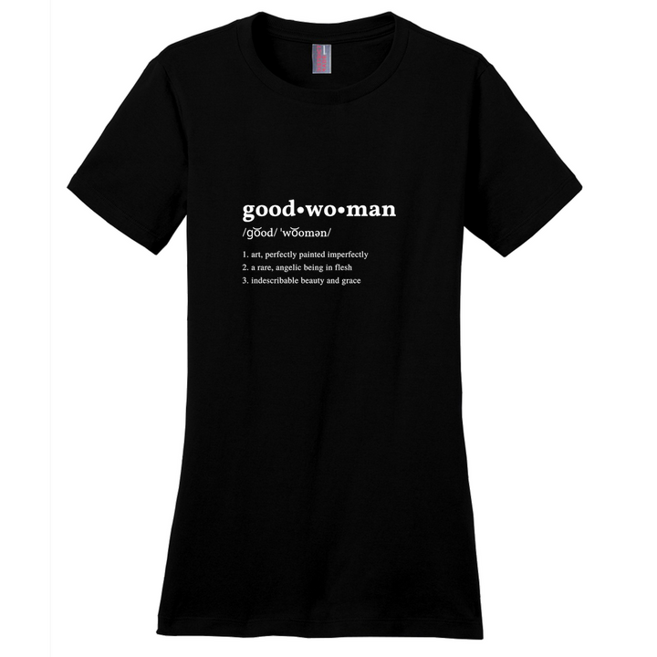 Good Woman Short Sleeve Crew Neck T-Shirt